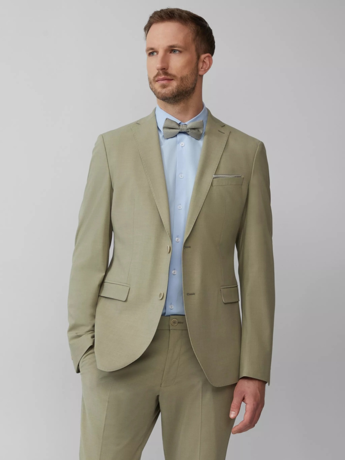 s.Oliver BLACK LABEL Sacou elegant barbati, Slim fit, Verde masliniu (SELECTATI MARIMEA: 50)