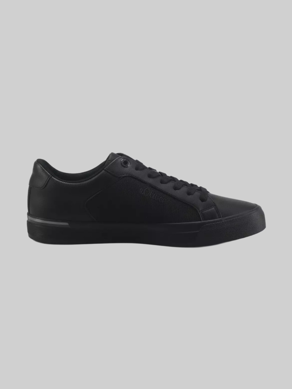 s.Oliver Sneakers barbati, casual, Negru (SELECTATI MARIMEA: 43)