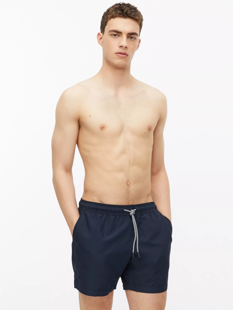 s.Oliver Pantaloni scurti barbati pentru inot cu croiala Regular fit, Bleumarin inchis (SELECTATI MARIMEA: 2XL)