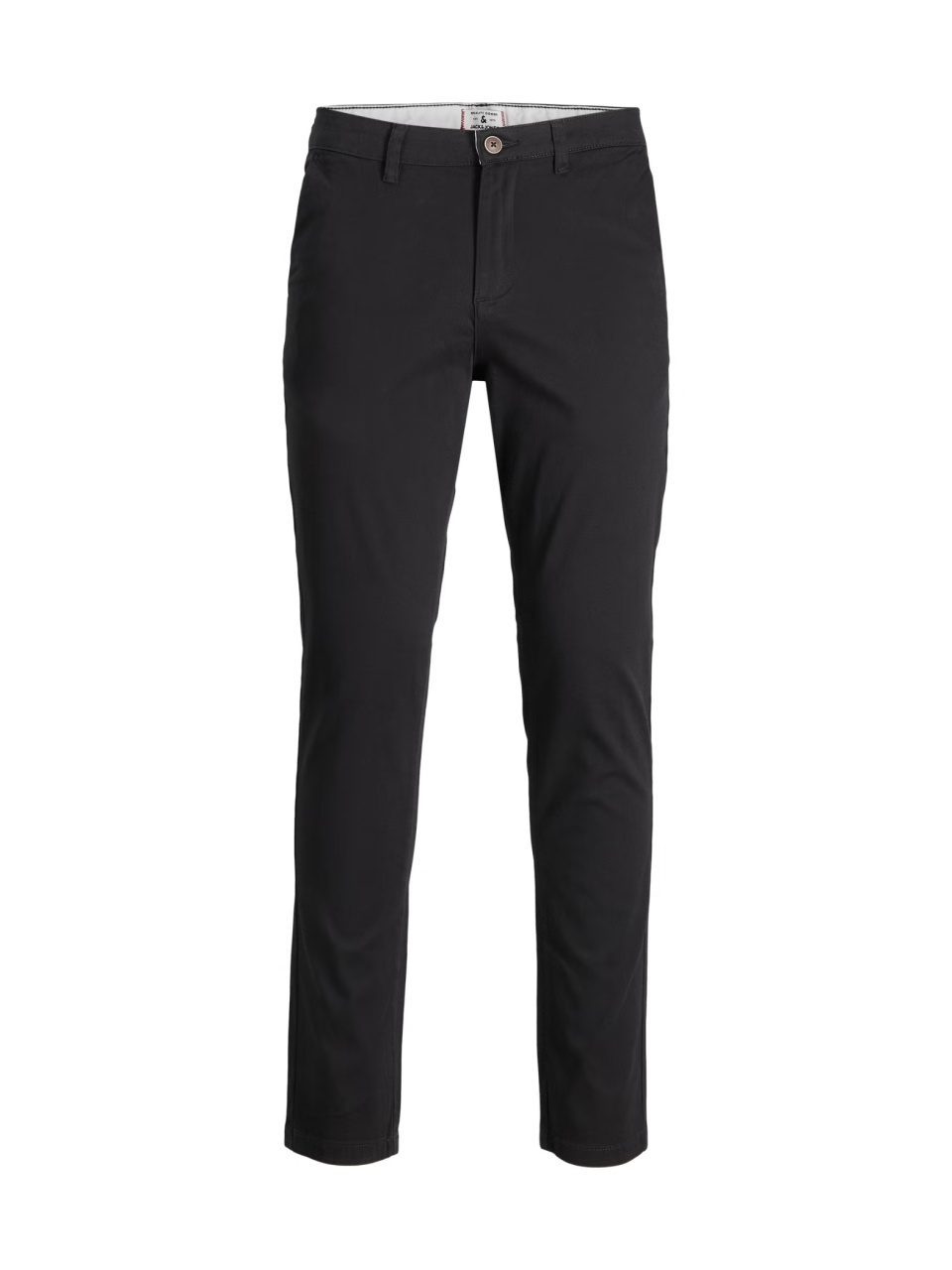 Jack & Jones, Pantaloni chino, barbati, JPSTOLLIE, Regular fit, Negru (SELECTATI MARIMEA: 33, SELECTATI LUNGIMEA: 34)