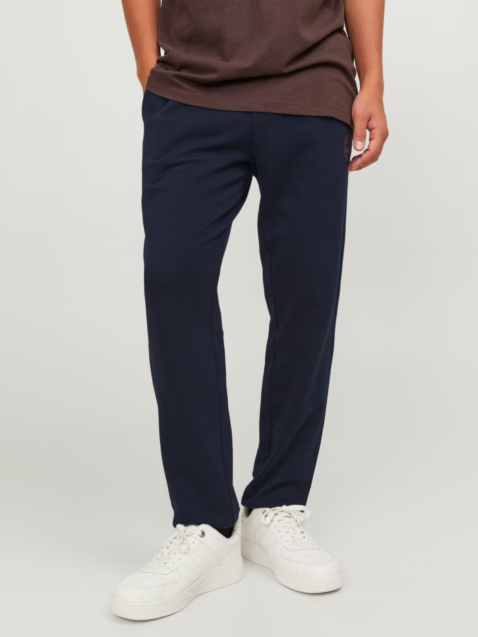 Jack & Jones Pantaloni de trening barbati, JPSTGORDON SHARK, Regular fit, Bleumarin inchis (SELECTATI MARIMEA: L)