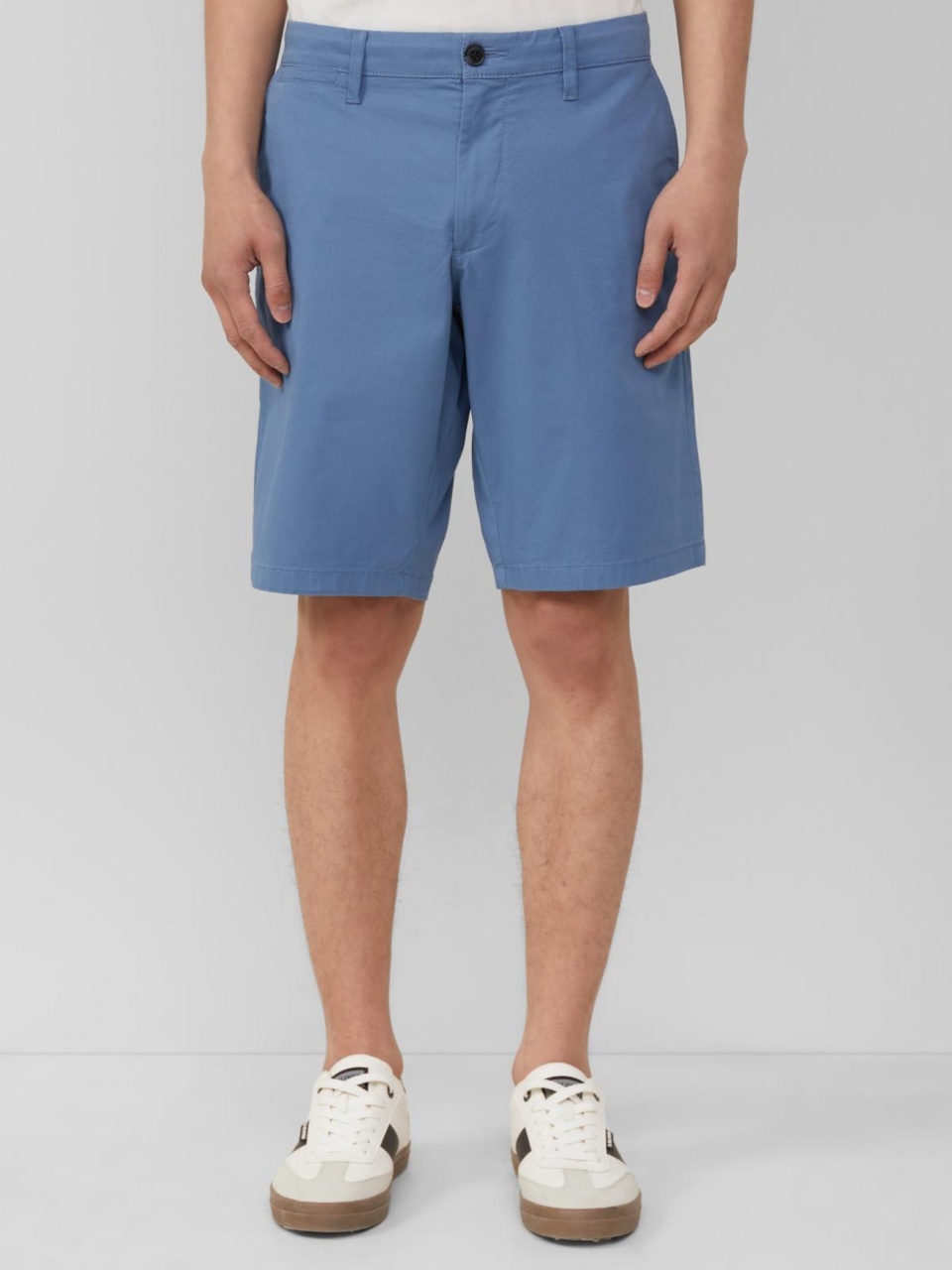 s.Oliver Pantaloni scurti barbati chino, Phoenix cu croiala Regular fit si talie medie, Albastru inchis (SELECTATI MARIMEA: 36)