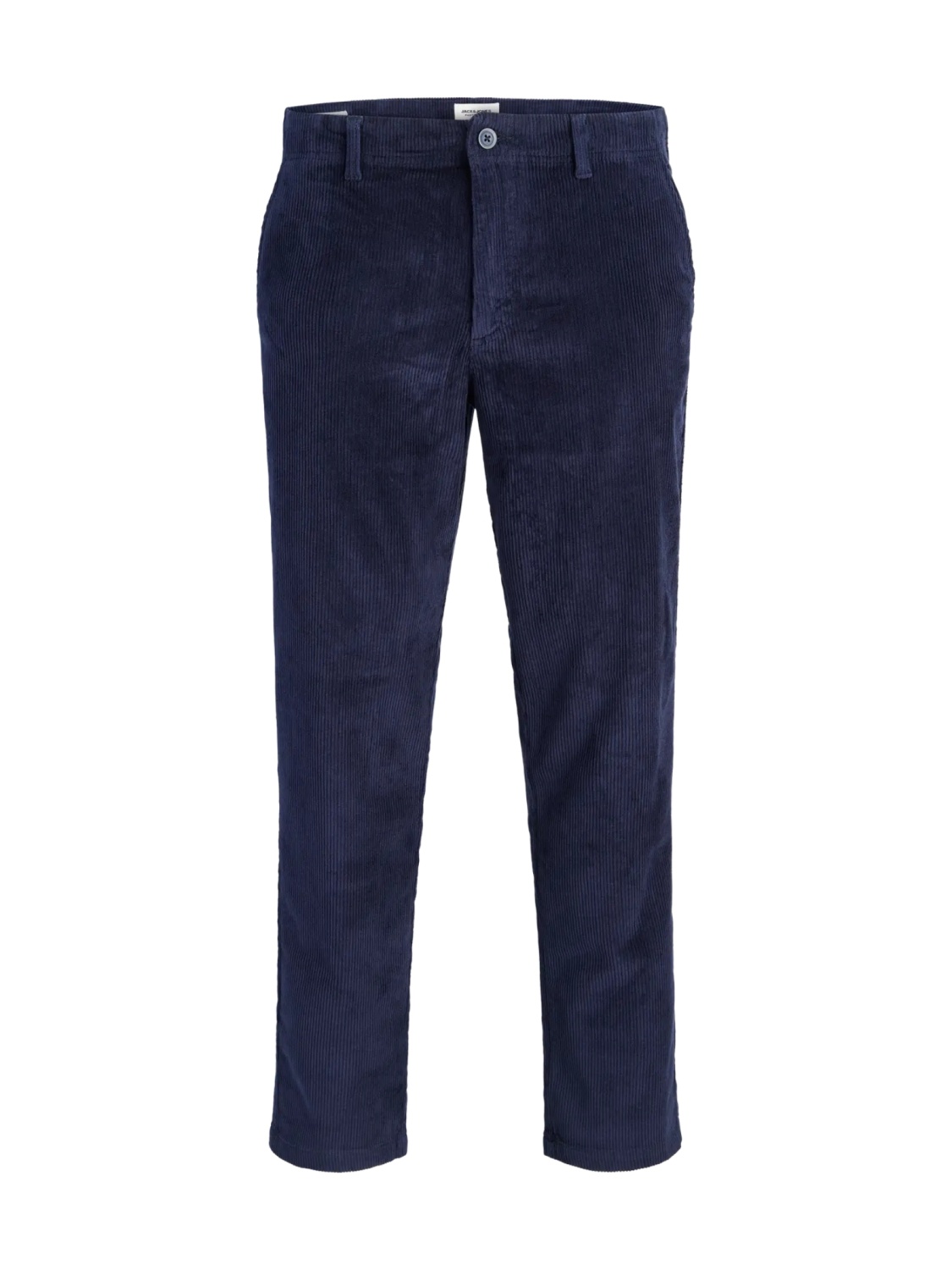 Jack & Jones Pantaloni chino raiati, barbati, cu talie medie, Regular Fit, JPSTOLLIE, Bleumarin inchis (SELECTATI MARIMEA: 34, SELECTATI LUNGIMEA: 32)