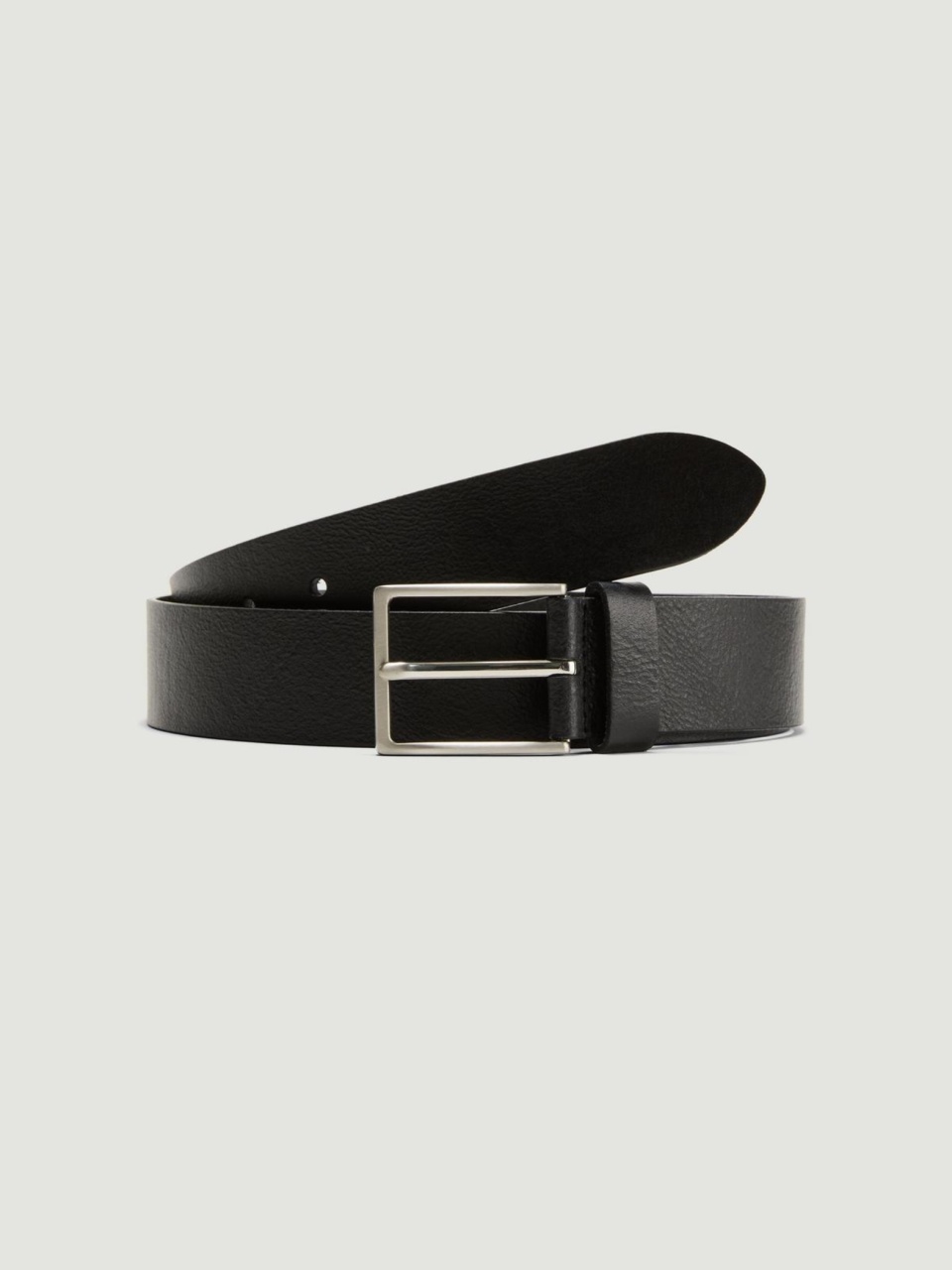 s.Oliver Curea barbati din piele naturala, catarama cu stift, Negru (SELECTATI MARIMEA: 95 cm)