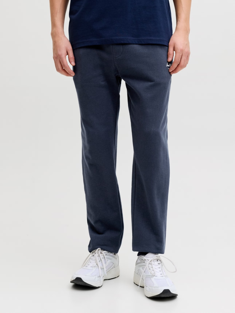 Jack & Jones Pantaloni de trening barbati, JPSTGORDON ARCHIVE, Regular fit, Bleumarin inchis (SELECTATI MARIMEA: 2XL)