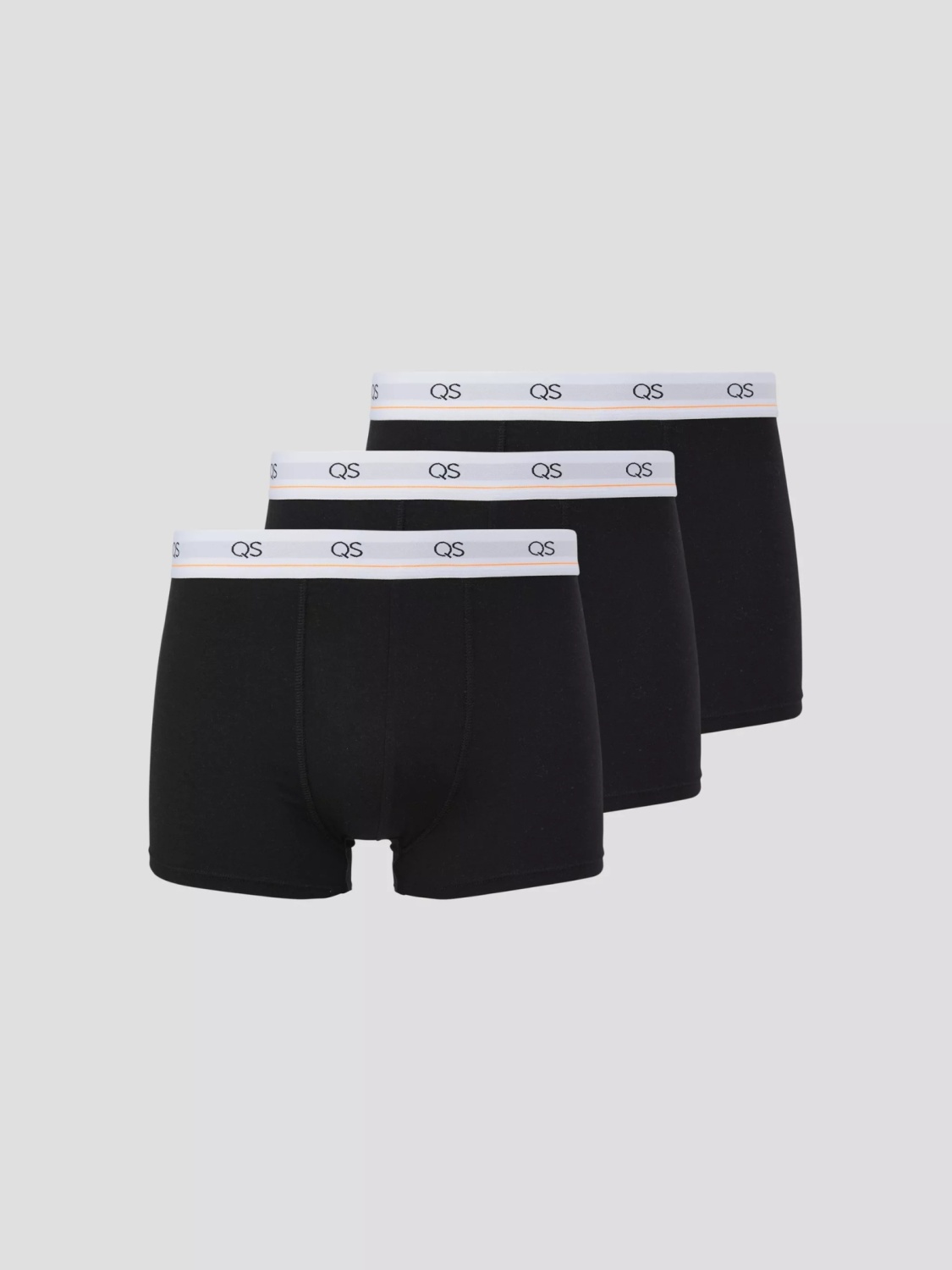 Q/S by s.Oliver Underwear barbati Set 3 perechi de boxeri, Negru (SELECTATI MARIMEA: S)