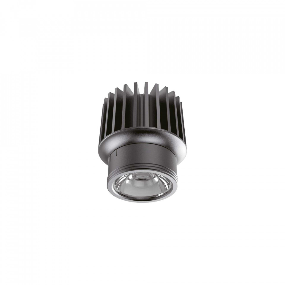 Spot LED DYNAMIC SOURCE, negru, 15W, 1500 lm, lumina calda (2700K), 208572, Ideal Lux