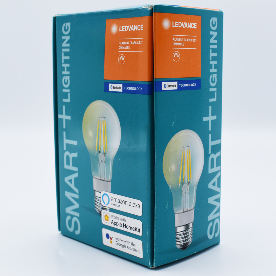 Bec led Smart Vintage filament 5.5W (50W), E27, 650lm, dimabil, Bluetooth, lumina calda (2700K), clar, Osram OSRAM imagine noua 2022