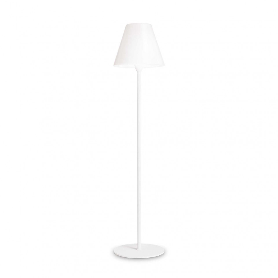 Lampadar de exterior ITACA PT1, metal, alb, 1 bec, dulie E27, 180953, Ideal Lux Ideal Lux