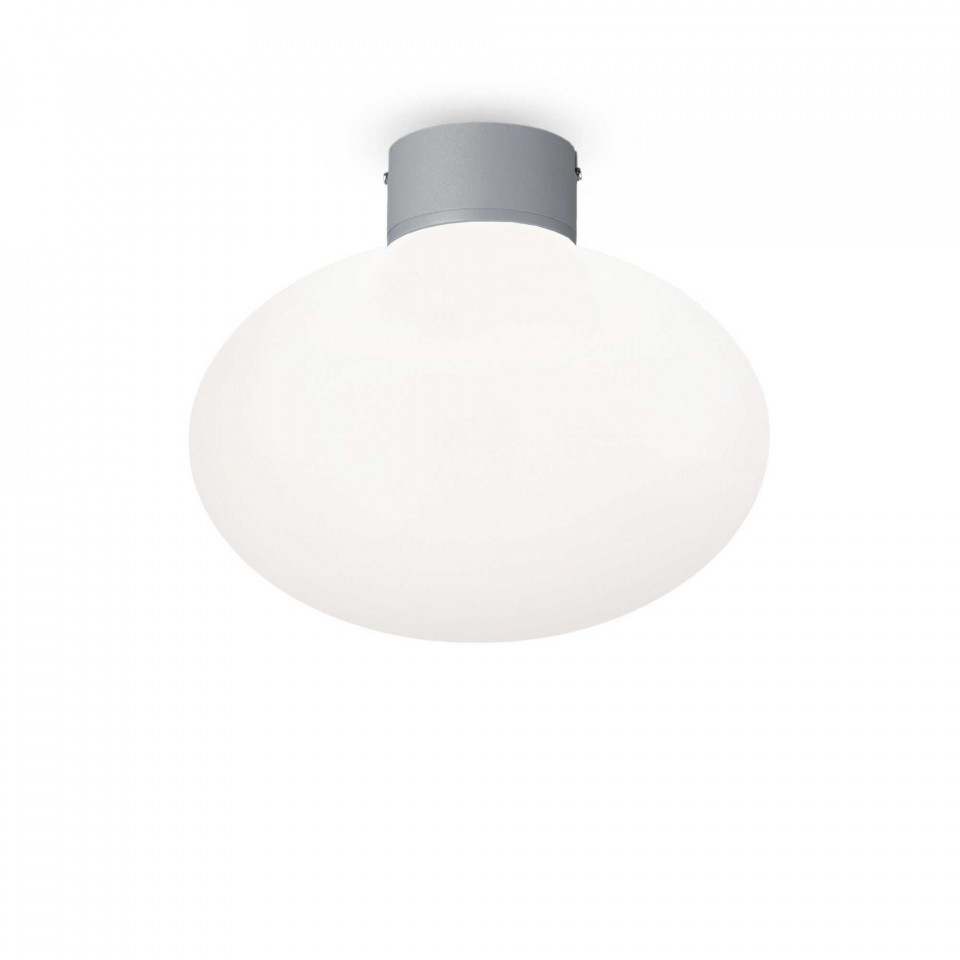 Plafoniera CLIO MPL1, gri, 1 bec, dulie E27, 148854, Ideal Lux