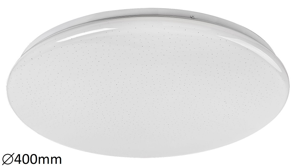 Plafoniera Danny LED, metal, alb, cu telecomanda, 3000 lm, temperatura de culoare variabila (3000-6500K), 5445, Rabalux