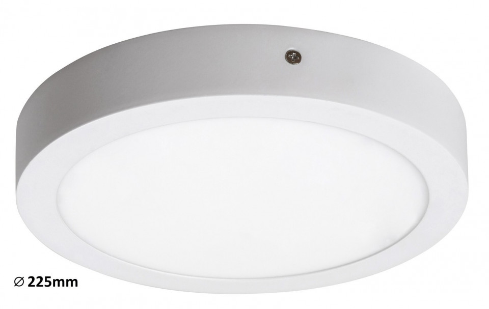 Plafoniera Lois LED, rotund, metal, alb mat, 1400 lm, lumina neutra (4000K), 2656, Rabalux