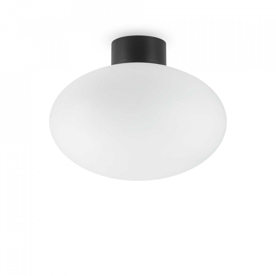 Plafoniera CLIO MPL1, negru, 1 bec, dulie E27, 148878, Ideal Lux