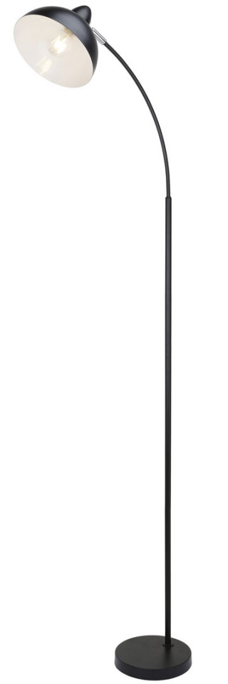 Lampadar Daron, metal, negru mat, 1 bec, dulie E27, 5240, Rabalux