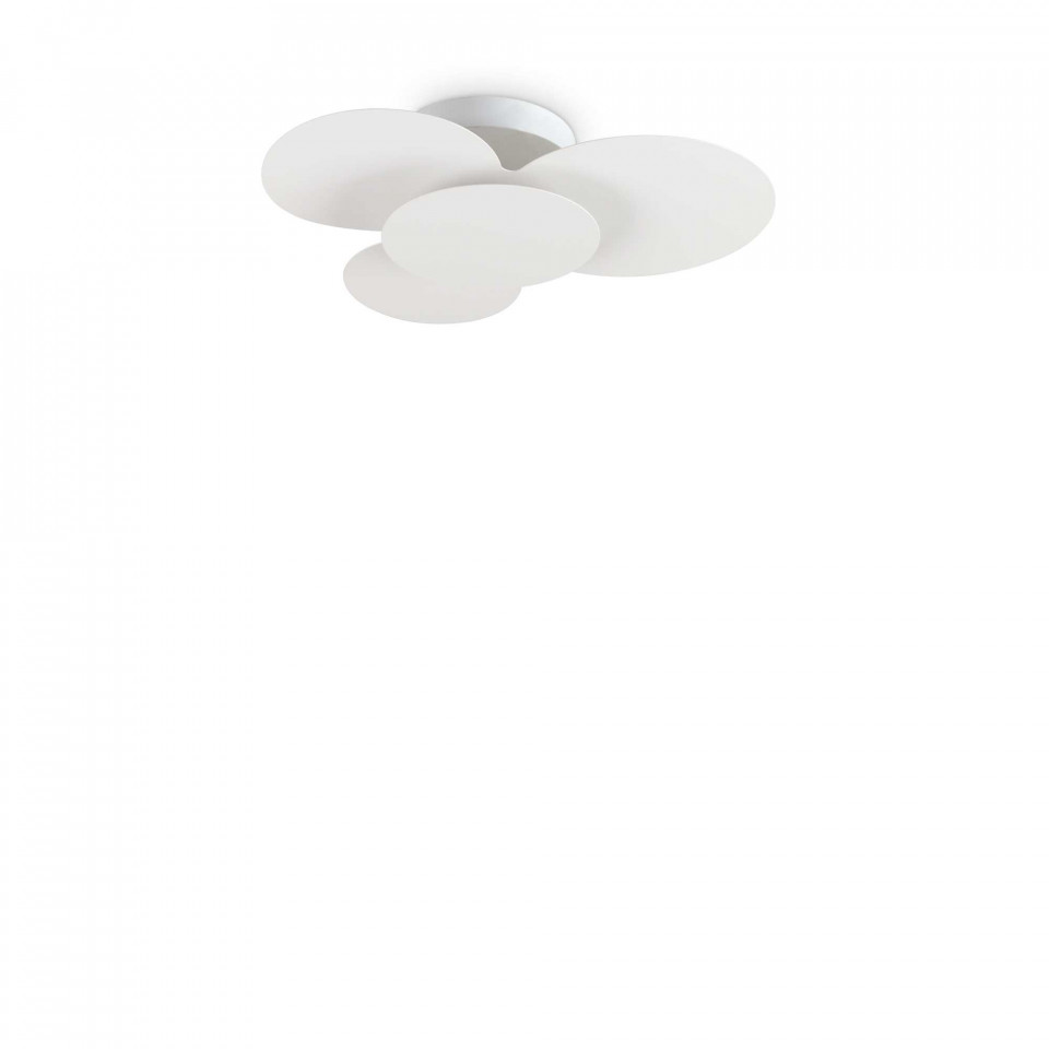 Plafoniera LED CLOUD PL D55, metal, alb, mat, 33W, 2000 lm, lumina calda (3000K), 263519, Ideal Lux