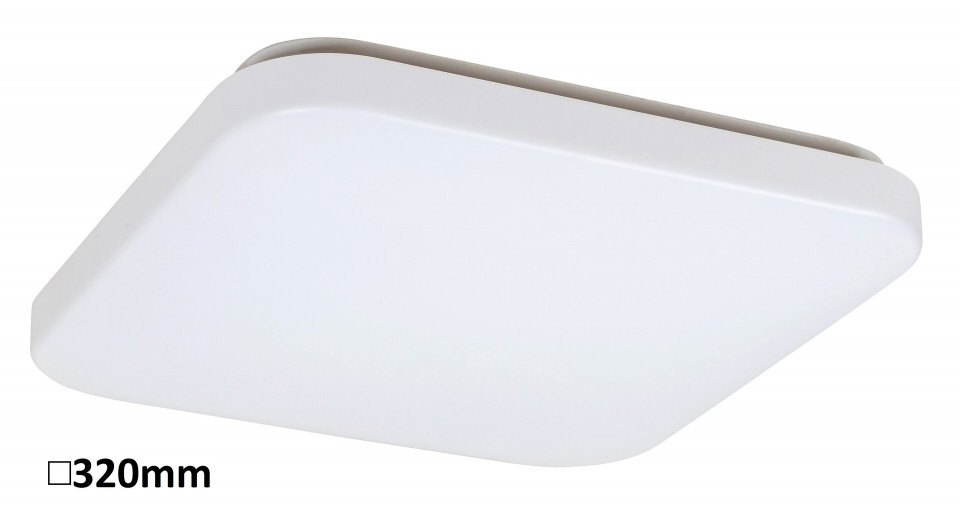 Plafoniera Rob LED, metal, alb, 2600 lm, lumina calda (3000K), 3344, Rabalux Rabalux imagine noua 2022