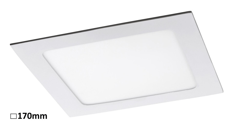 Spot Lois LED, ceiling, patrat, metal, alb mat, 800 lm, lumina neutra (4000K), 5578, Rabalux