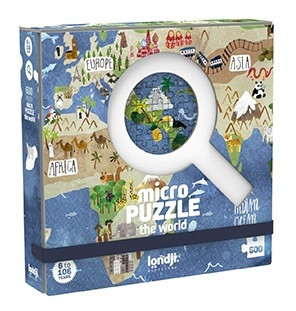 epoca de gheaţă 4: continente în derivă Micro puzzle Londji-600 piese, continente