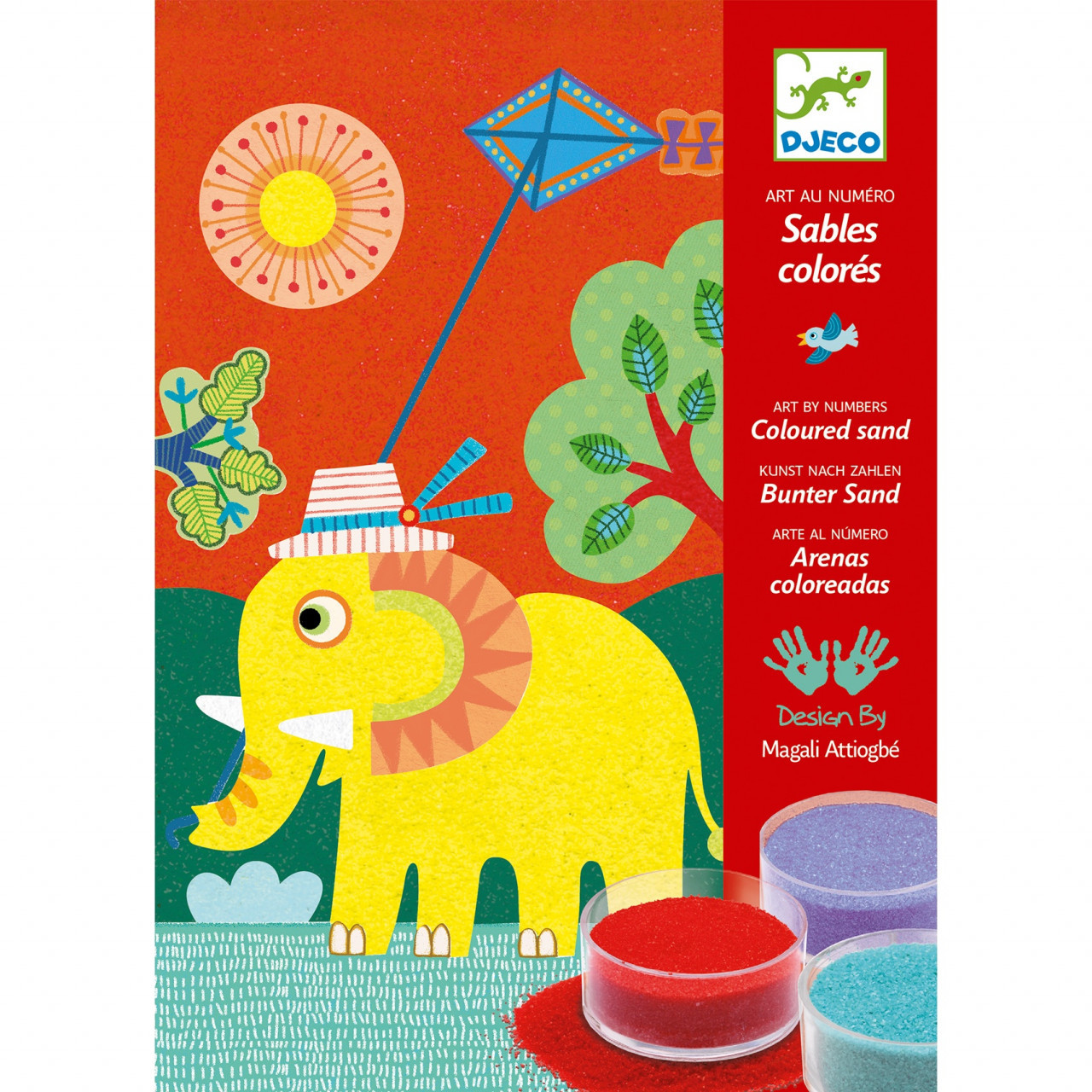 imagini de toamna de colorat pentru copii Nisip colorat Djeco Animale pentru copii
