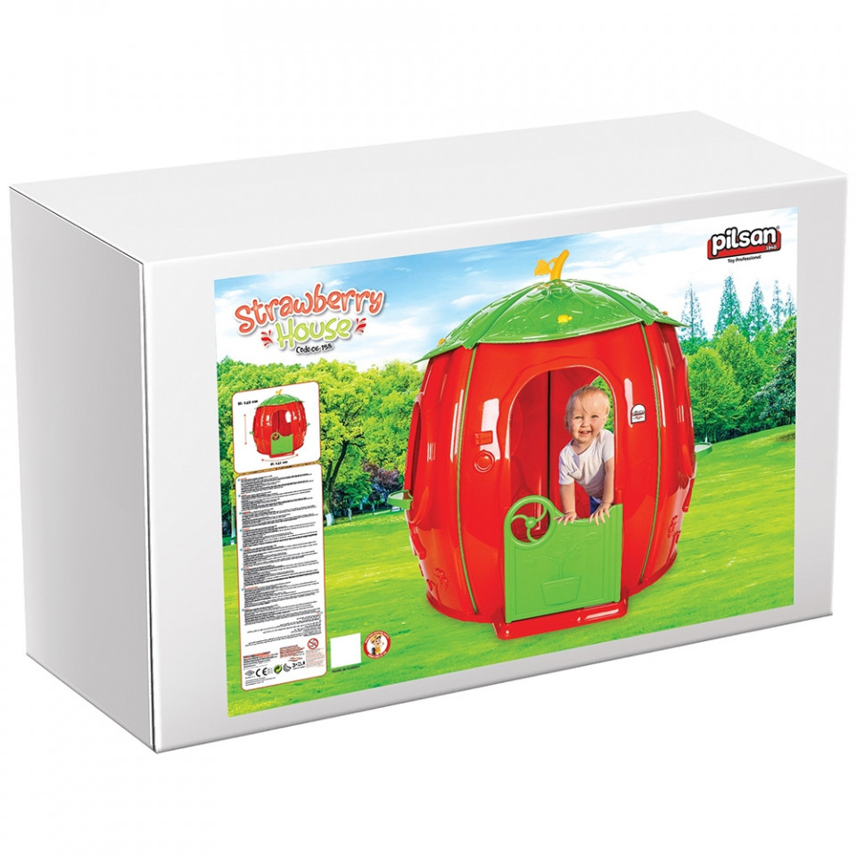 Casuta pentru copii Pilsan Strawberry House red