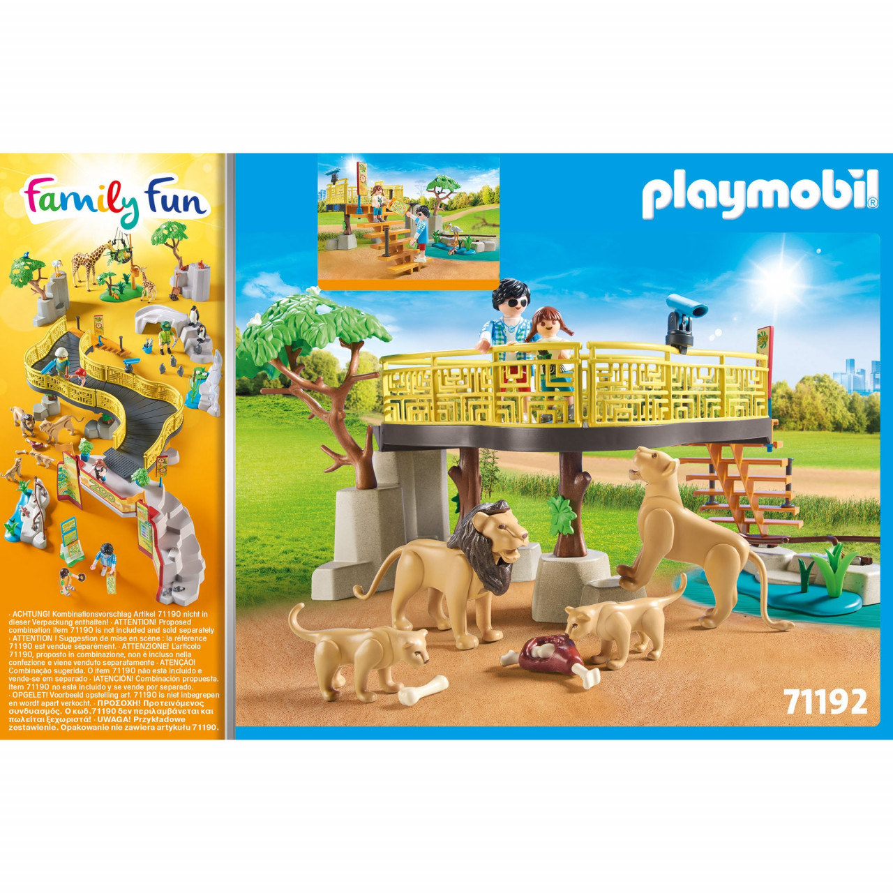 Playmobil - Tarc Exterior Pentru Lei