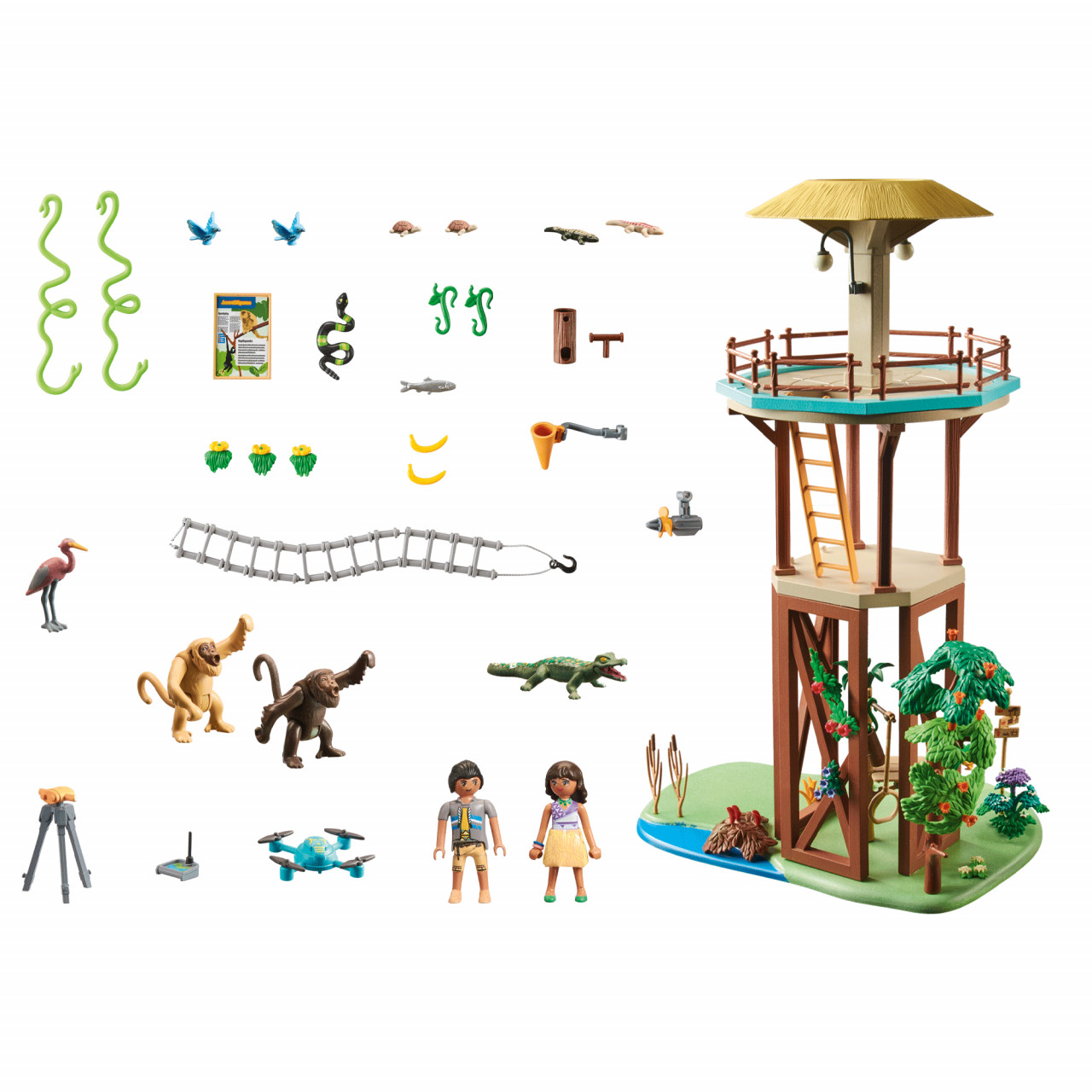 Playmobil – Turn De Cercetare Cu Busola Jucarii copii