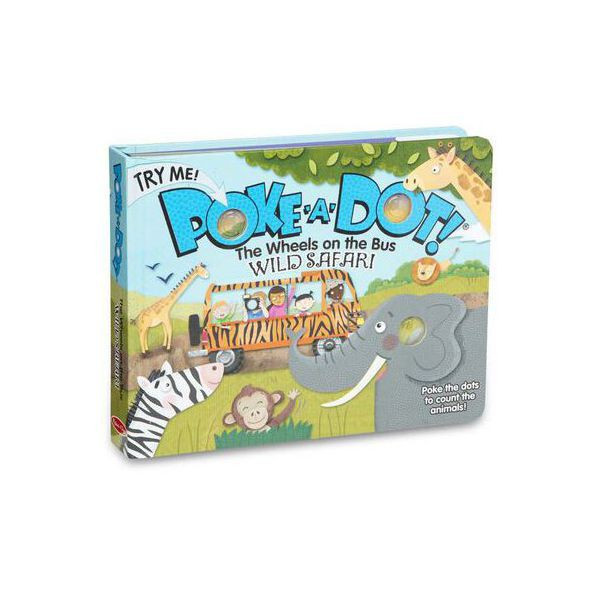 Carticica copii Caravana Safari - Poke-a-Dot Melissa & Doug