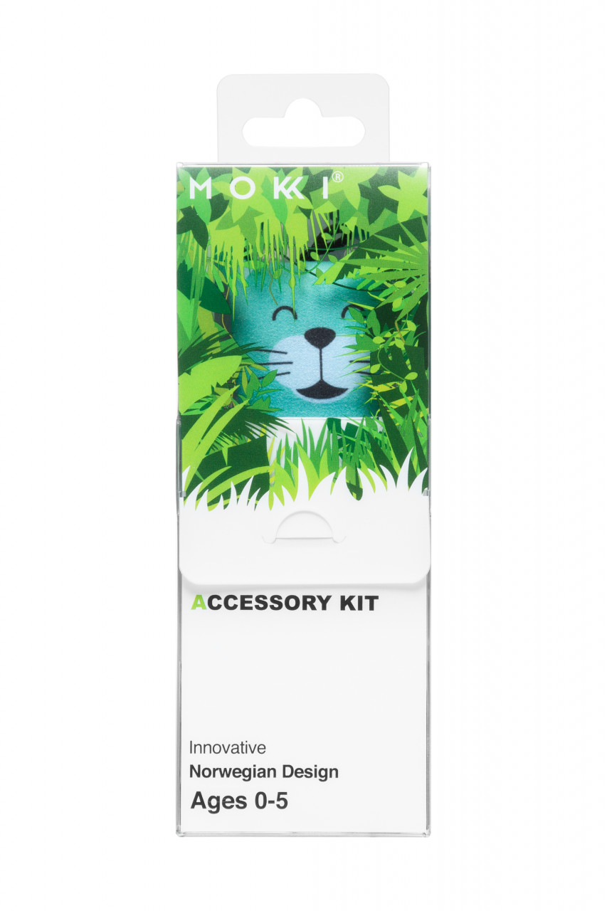 Kit accesorii pentru ochelari de soare MOKKI Click&Change, bleu Accesorii Fashion