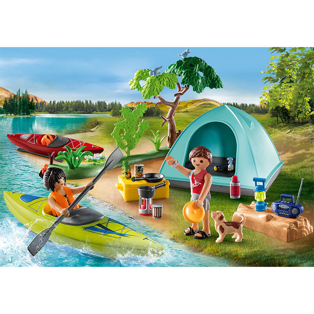 Playmobil – Camping Langa Rau Jucarii copii