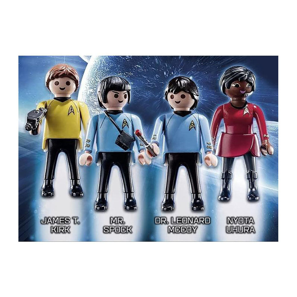 Playmobil - Set 4 Figurine De Colectie Star Trek