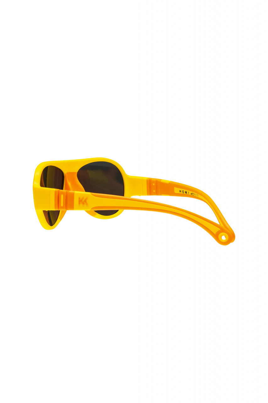 Ochelari de soare pentru copii MOKKI Click & Change, protectie UV, galben, 2-5 ani, set 2 perechi Accesorii Fashion
