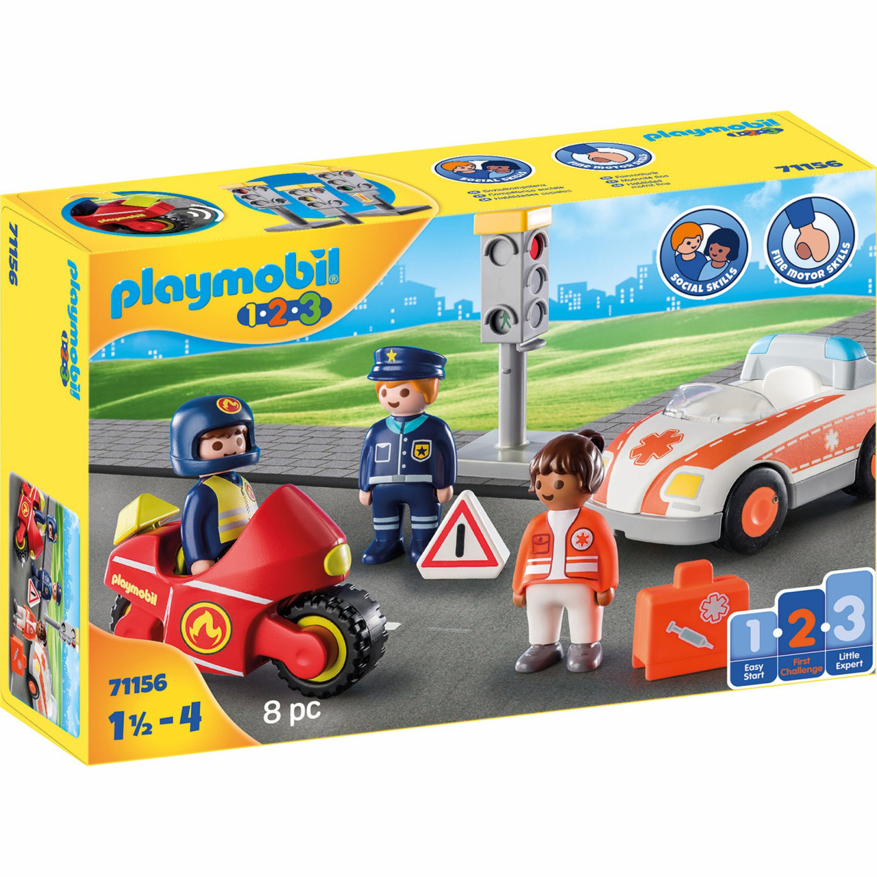 Playmobil – 1.2.3 Eroi Salvatori Jucarii copii