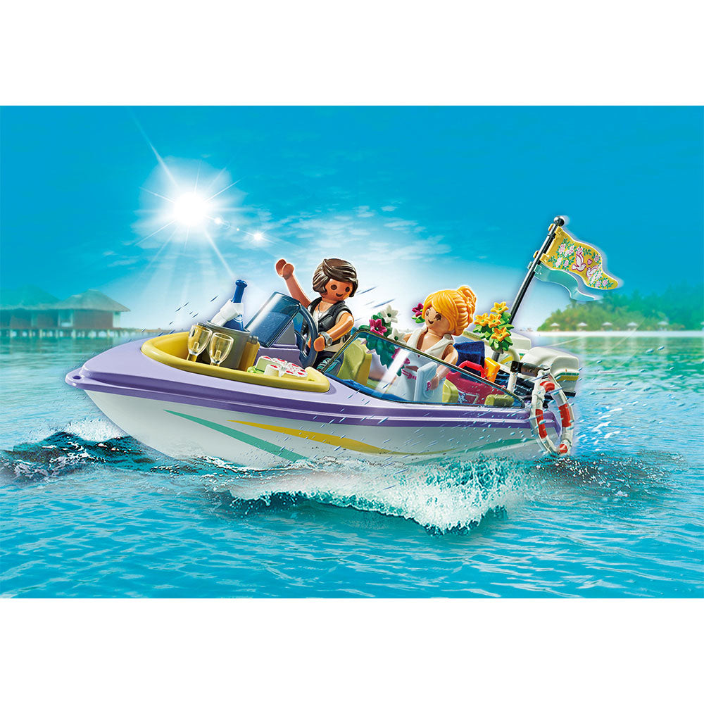 Playmobil – Luna De Miere Cu Barca De Viteza Jucarii copii