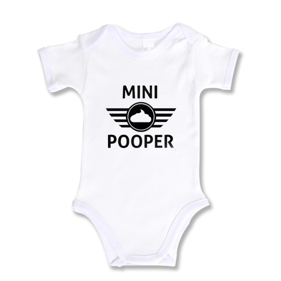 Body Bebe Personalizat Mini Pooper