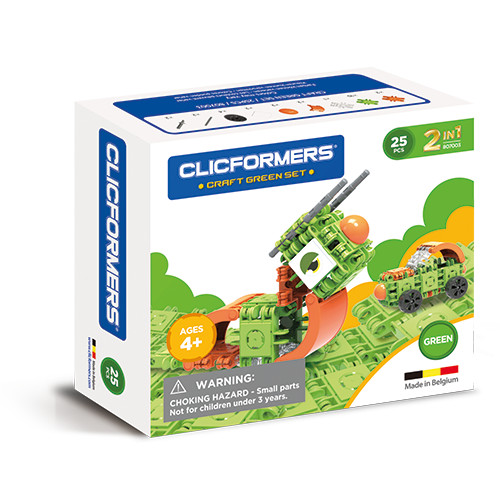 Set de construit Clicformers- Insecte, 30 piese