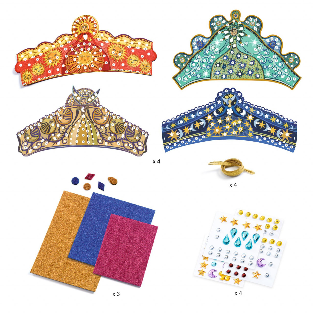 Set DIY Diademe, Djeco