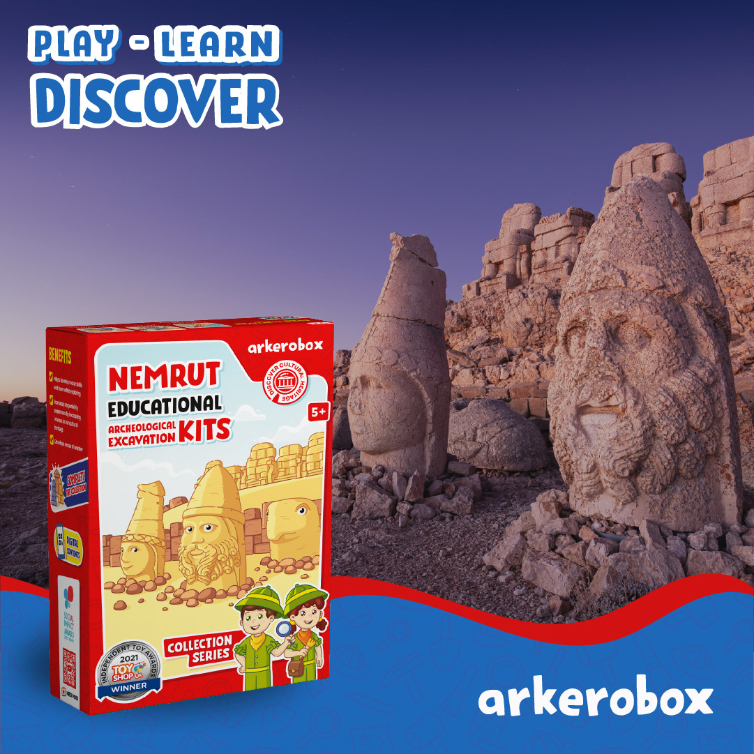 Arkerobox - Set arheologic educational si puzzle 3D, Nemrut
