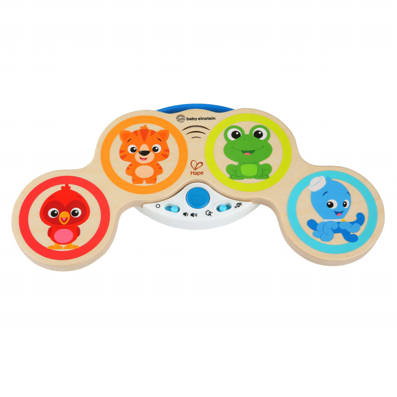 Baby Einstein – Jucarie muzicala de lemn Hape Magic Touch Drum™