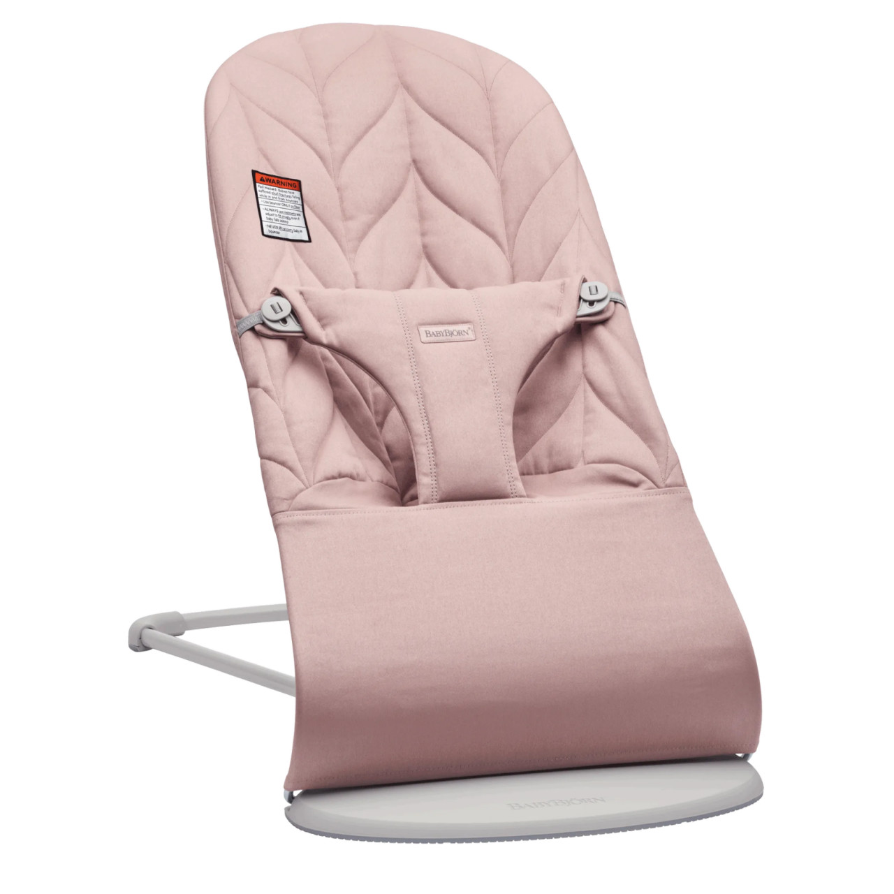 BabyBjorn - Balansoar Bliss Dusty Pink cu aspect delicat de petala, tesatura matlasata