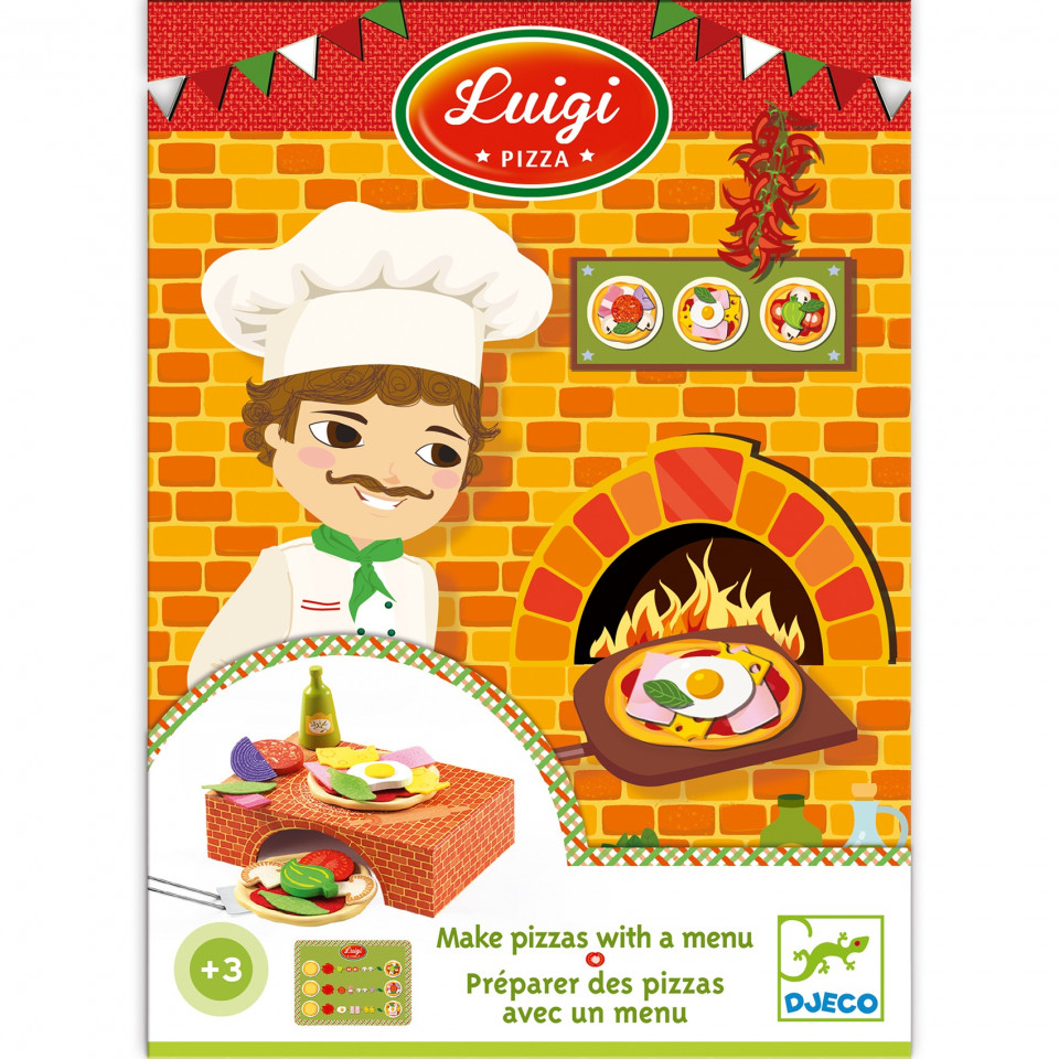 Jucarii Montessori Pizza Luigi, Djeco Jucării Copii