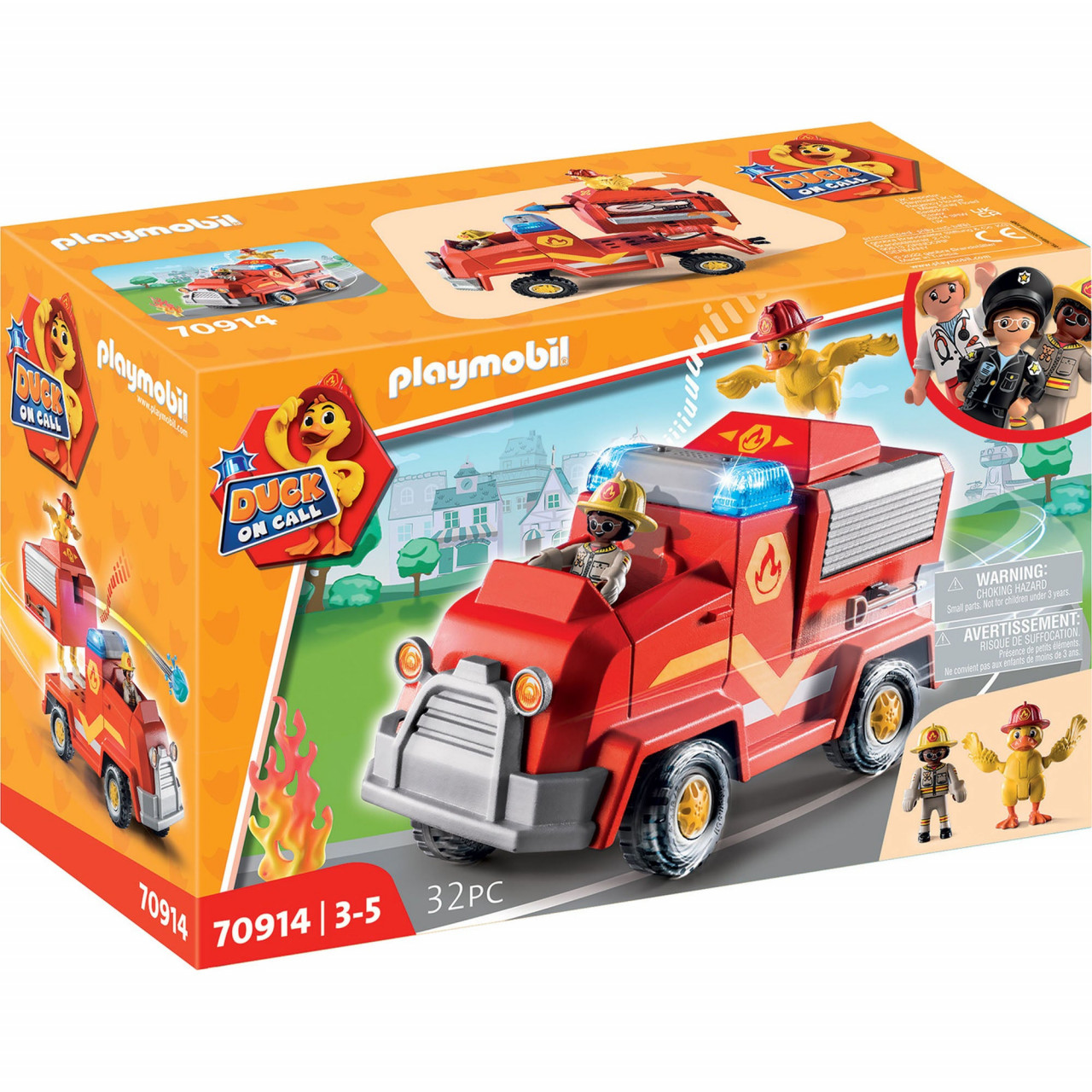 Playmobil – D.O.C – Masina De Pompieri Jucarii copii