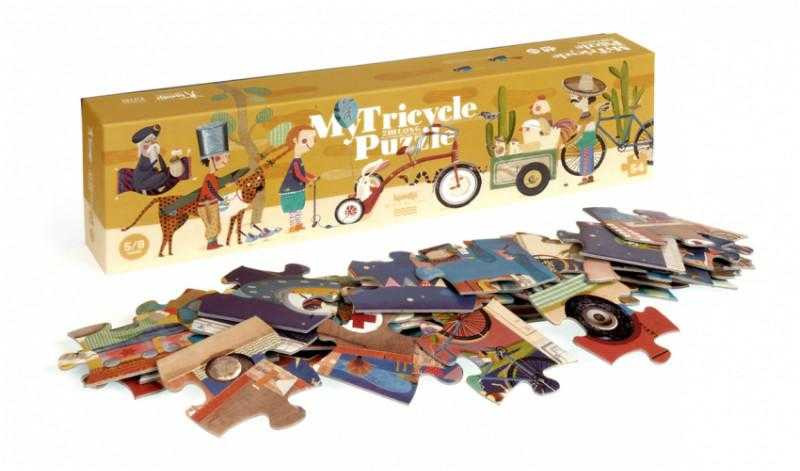 Puzzle tricicleta Londji Jucării Copii