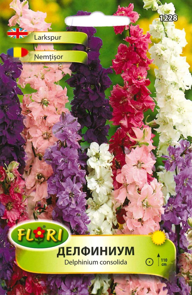 Nemtisor 2 (80 seminte) Nemtisori flori colorate, Florian