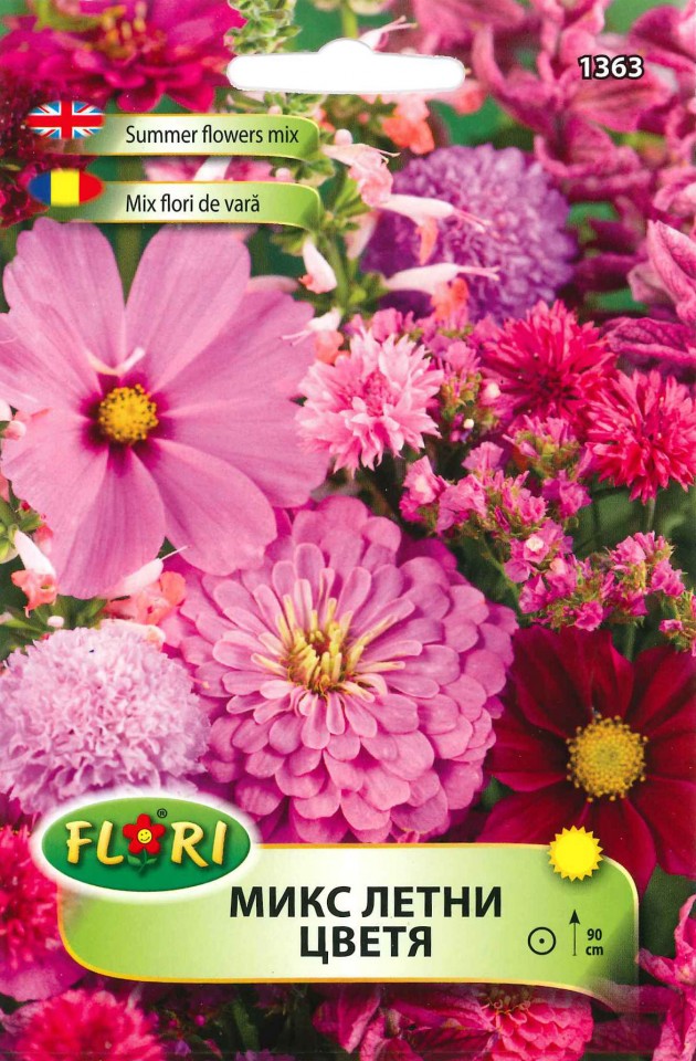 Flori de Vara roz (1 gr) seminte flori de vara diverse specii, Florian