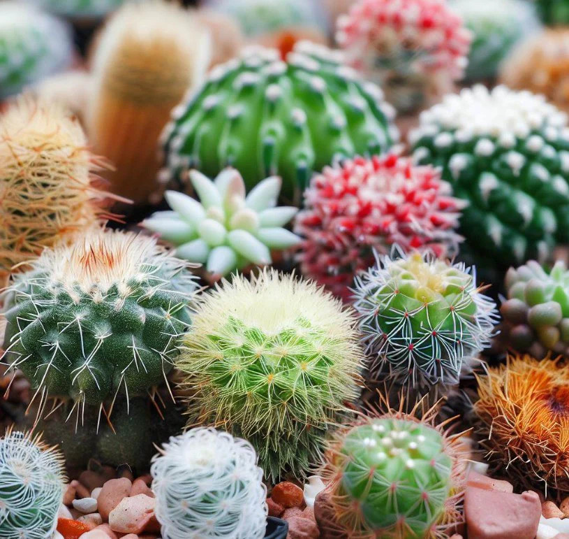 Cactus mix (0.2 gr) seminte cactusi pereni, diferite soiuri, Toraf