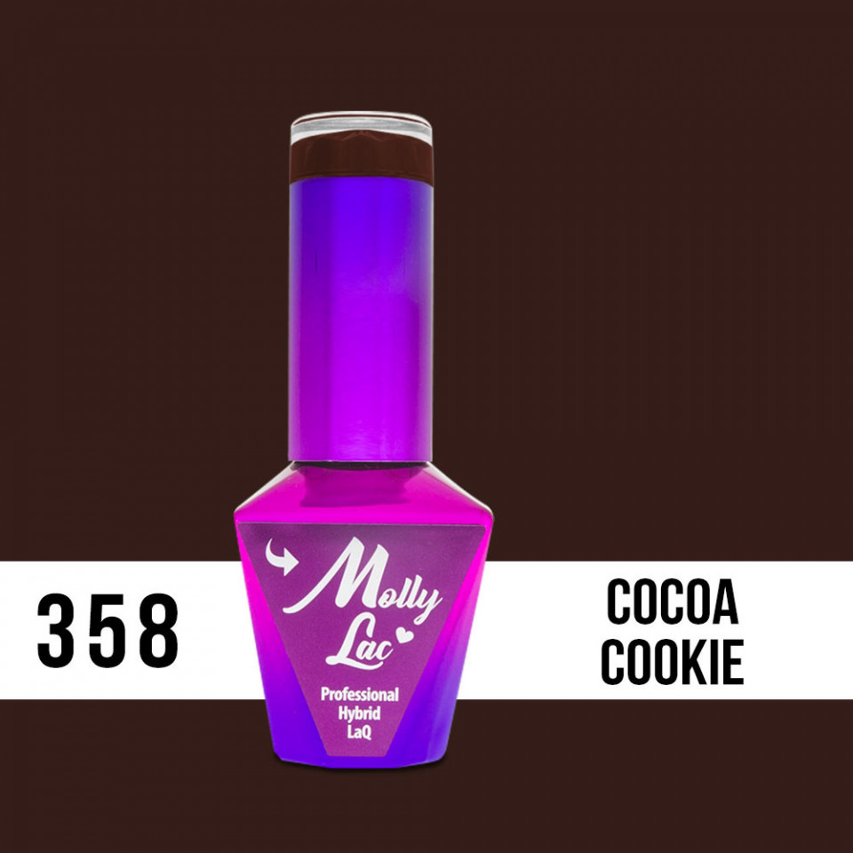 358 Cocoa Cookie Molly Lac 10 ml Oja Semipermanenta fabushop.ro imagine noua