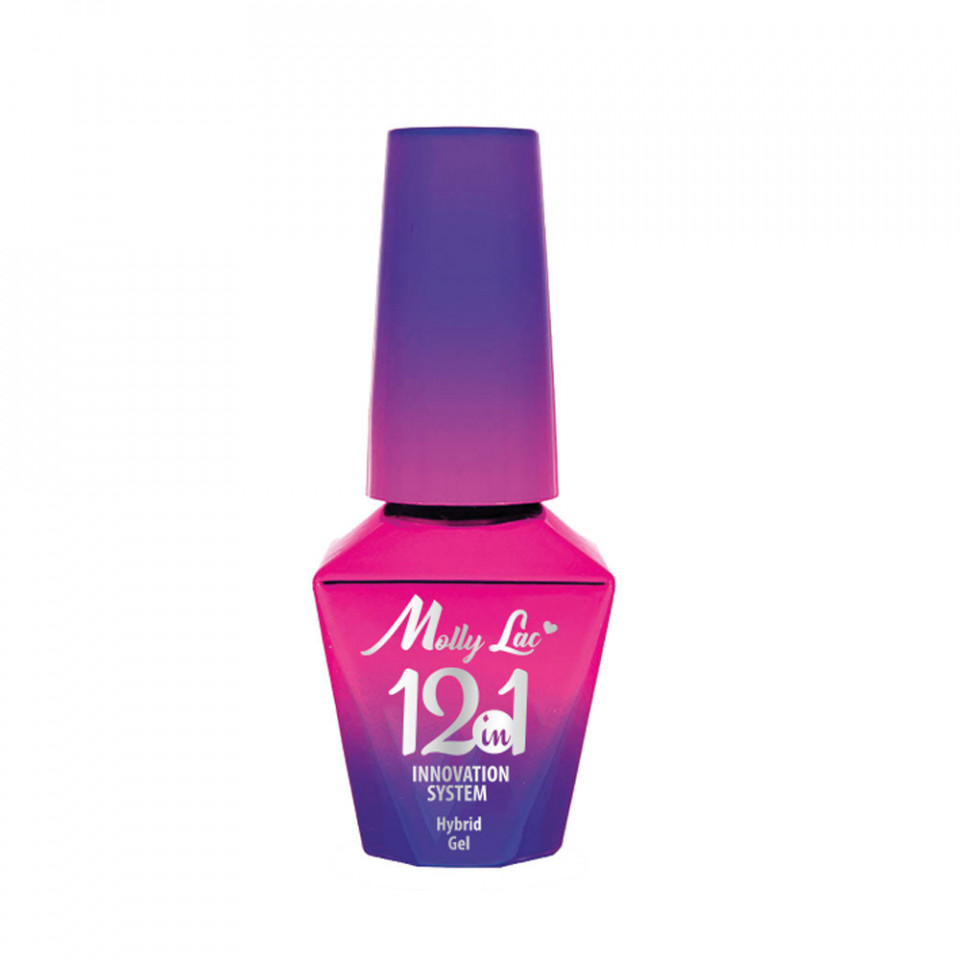 Baza 12 in 1 Molly Lac Candy Pink 10 ml Molly Lac fabushop.ro