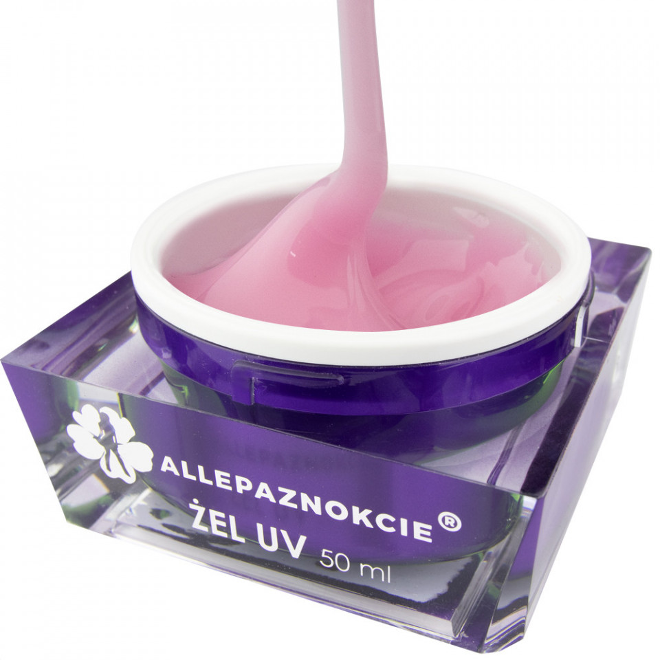 Jelly Cotton Pink Gel UV 50 ml – Allepaznokcie Allepaznokcie imagine noua