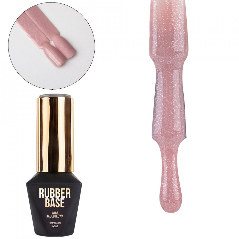 Rubber Base Molly Lac Pixy Pink 10ml