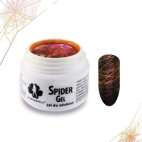 Spider Gel Cameleon Red 3 ml – Allepaznokcie Allepaznokcie imagine noua